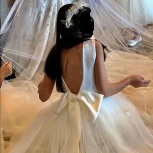 Communion or Flower Girl Handmade Dress